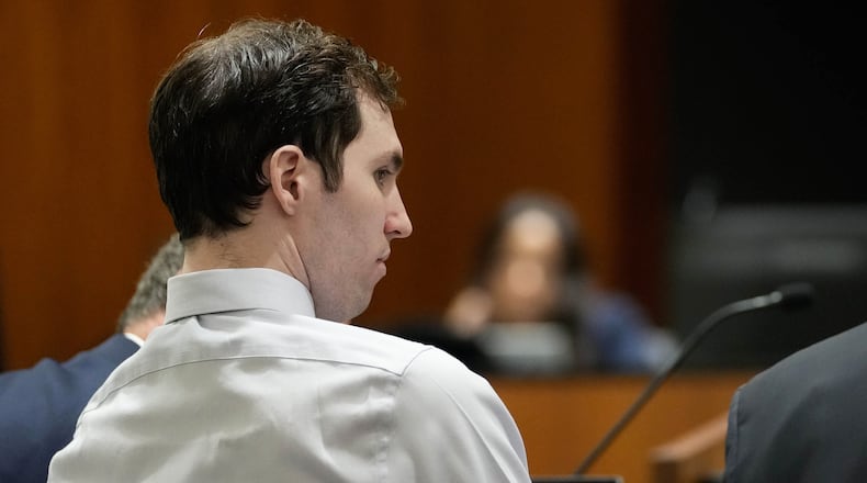 FILE - Tyler Robinson, accused of fatally shooting of Charlie Kirk, appears during a hearing in 4th District Court in Provo, Utah, on June 12, 2026. (Francisco Kjolseth /The Salt Lake Tribune via AP, Pool, File)
