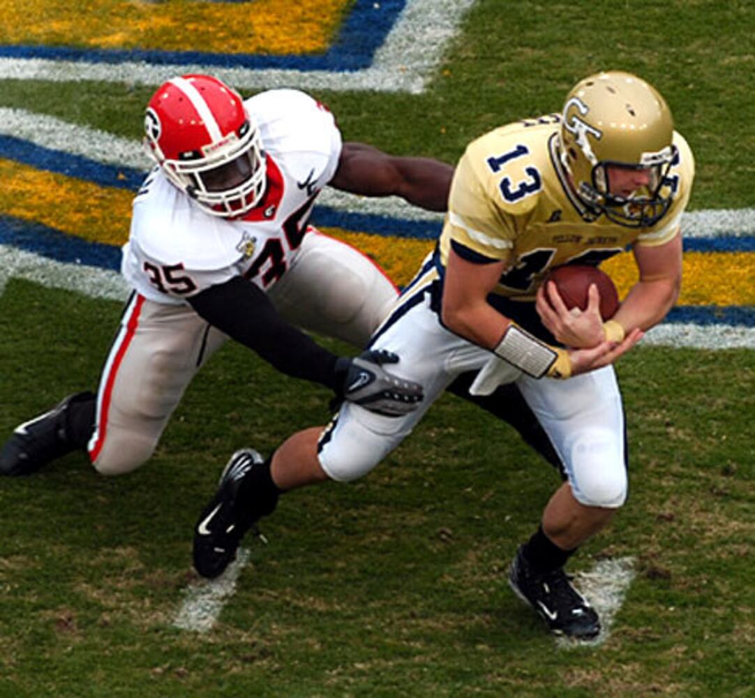 Georgia tech takes on Georgia