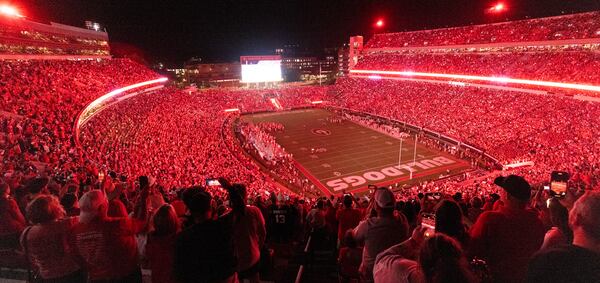 Since Sanford Stadium opened in 1929, it has been reshaped, expanded and modernized into one of college football’s premier venues. (Jason Getz/AJC)
