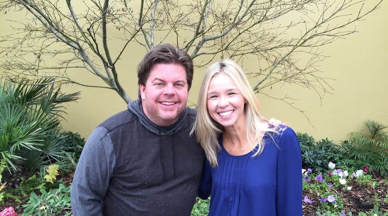 Jenn Hobby and Jeff Dauler are the new Star 94 morning show. CREDIT: Rodney Ho/ rho@ajc.com