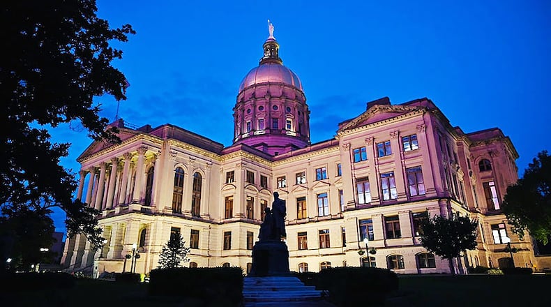 The Georgia Capitol.