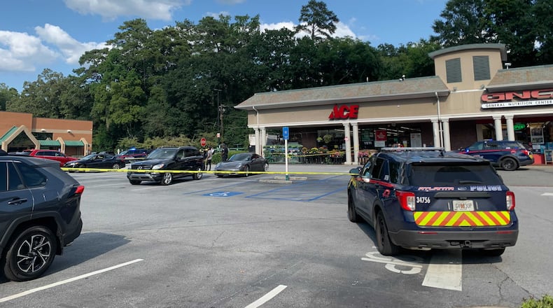 The incident occurred at the Peachtree Battle Shopping Center on Peachtree Road.