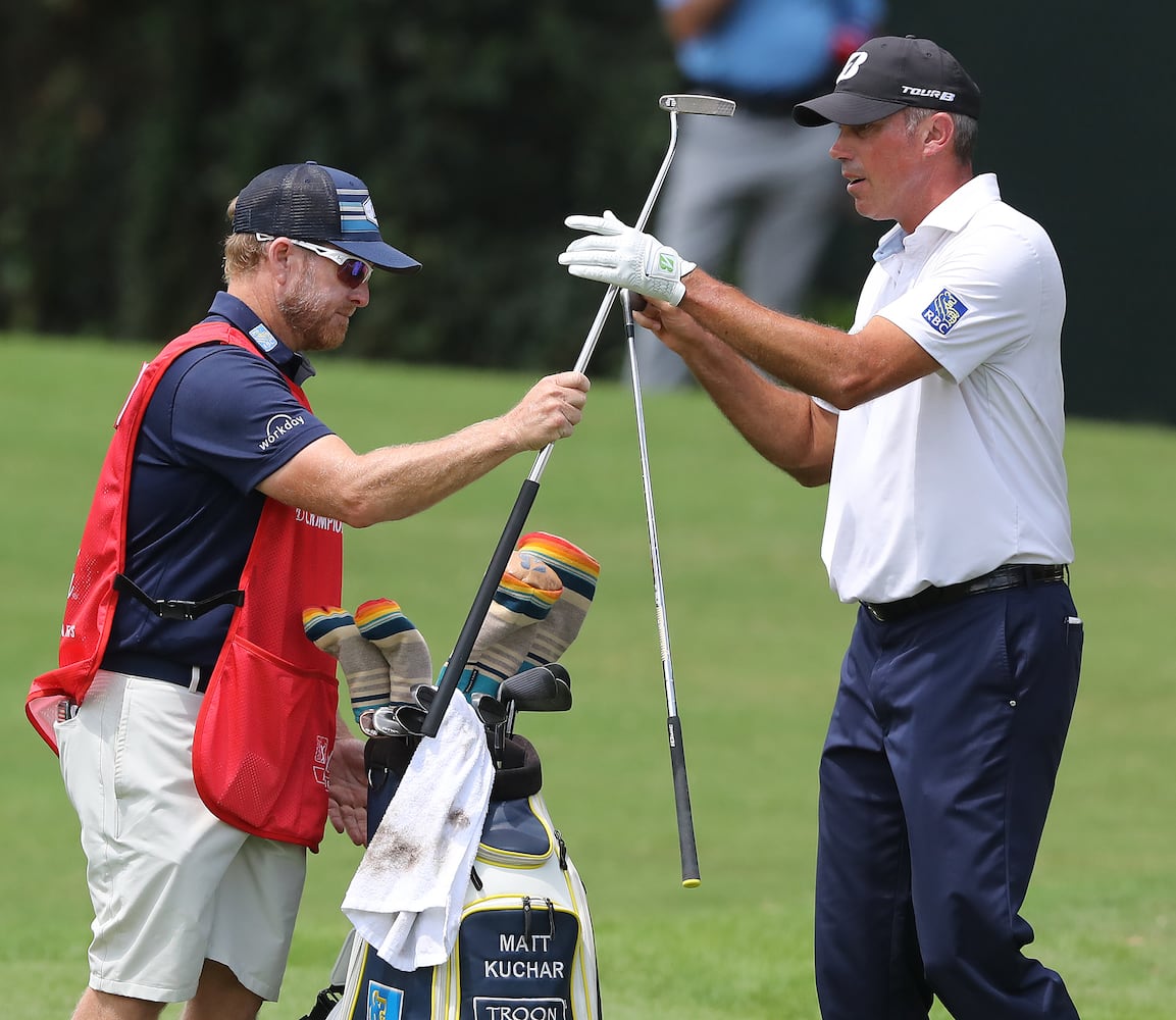 Photos: First round of the Tour Championship