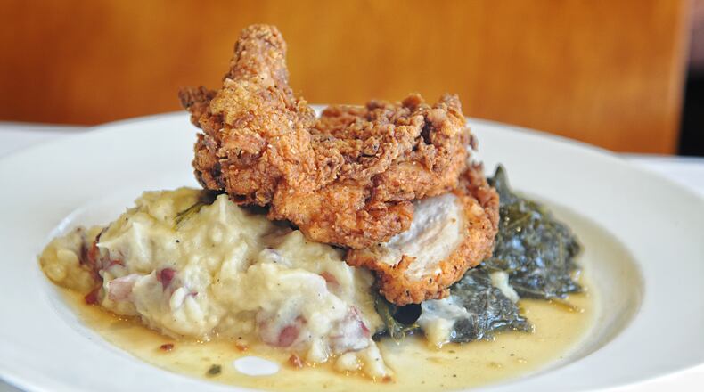 Opt for South City Kitchen's buttermilk fried Springer Mountain Farms Chicken or any other menu fave with your new shiny gift card. Photo credit: Phase:3 Marketing and Communications.