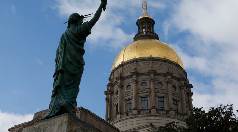 The Georgia General Assembly will begin its 2016 legislative session Jan. 11. BOB ANDRES / BANDRES@AJC.COM