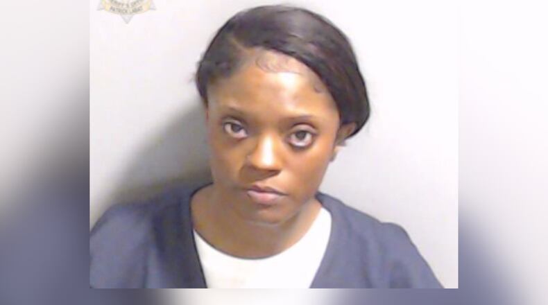 Gloria Franklin, 30, faces multiple charges for allegedly failing to stop an attack on an inmate in early February.