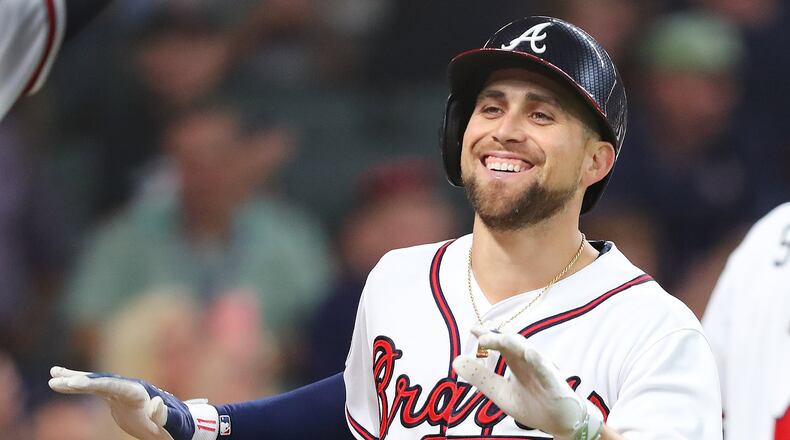 Braves center fielder Ender Inciarte has his seven home runs this season. Curtis Compton/ccompton@ajc.com