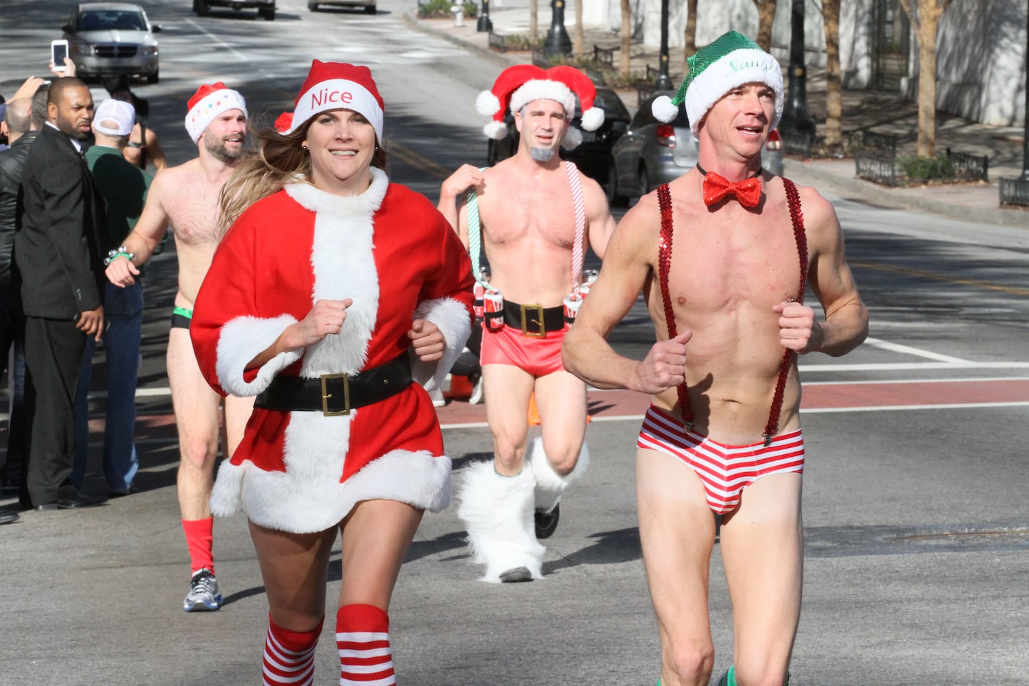 Santa Speedo Run 2014