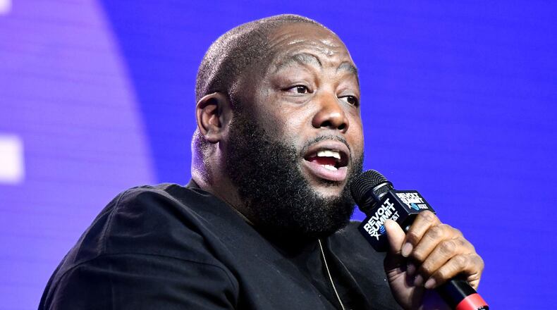 Rapper Killer Mike attends the REVOLT & AT&T Summit on Oct. 25, 2019, in Los Angeles.