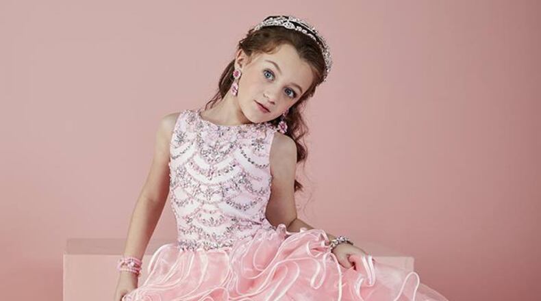 Pretty in pageant dresses at Bravura. Photo credit: Facebook.