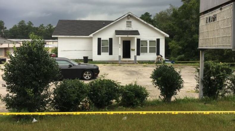 Riverdale police are investigating a double shooting that left two people dead in the 600 block of Roberts Drive. (Credit: Channel 2 Action News)