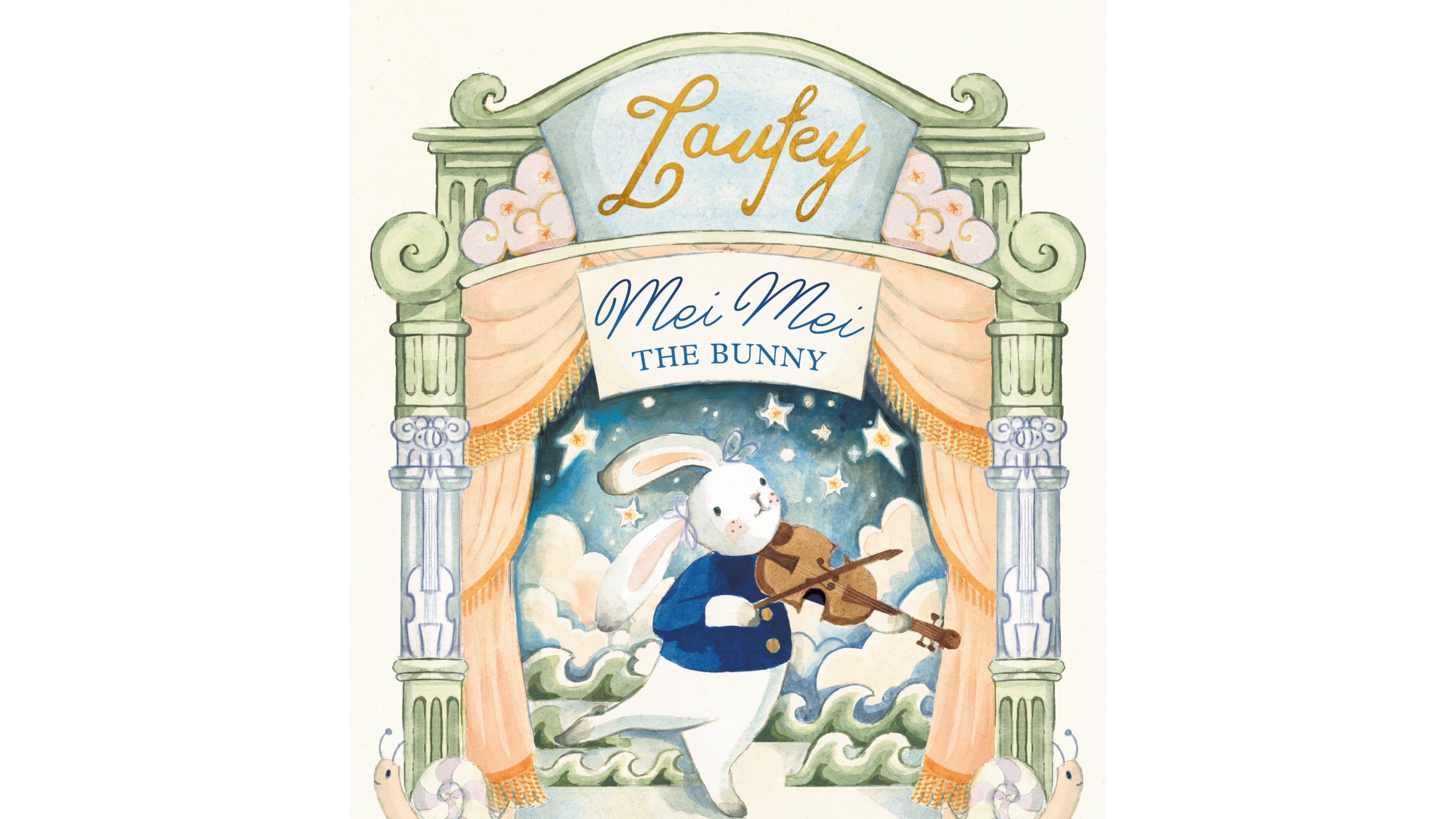 This cover image released by Penguin Workshop, an imprint of Penguin Young Readers, shows "Mei Mei the Bunny," by Laufey, with illustrations by Lauren O'Hara. (Penguin Workshop via AP)