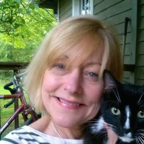 Alice Brown Pickett of Atlanta, with Tom Kitten. (Photo from Facebook)