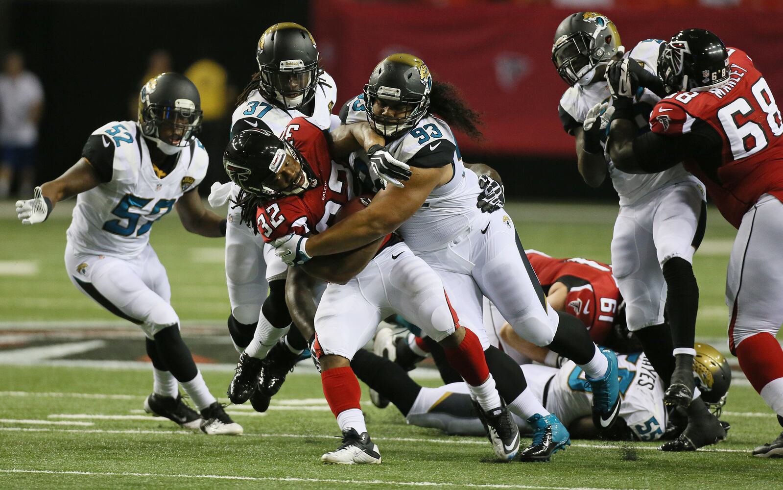 Jaguars at Falcons football