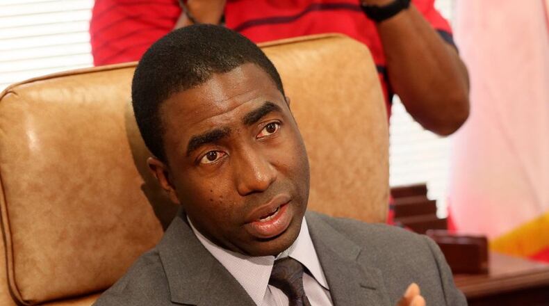 Once he assumed the interim DeKalb County CEO position last summer, Lee May has not voted or otherwise acted as a commissioner.