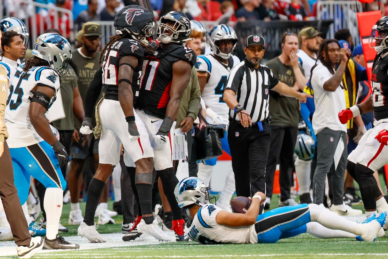 Atlanta Falcons vs Carolina Panthers