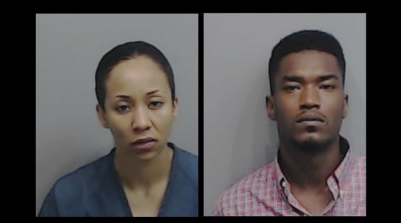 Kristy Forrester (left), Robert Scott (Credit: Fulton County Sheriff's Office)