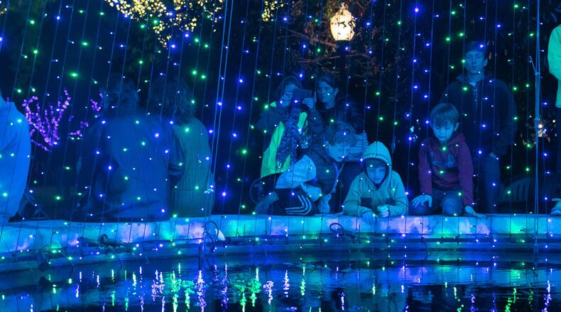 File photo of Atlanta Botanical Garden’s Garden Lights, Holiday Nights
