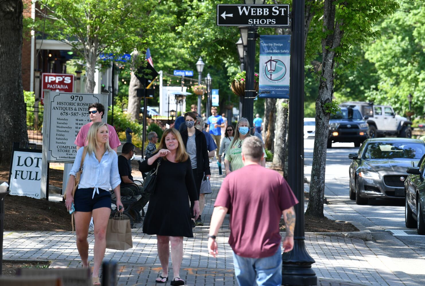 Roswell works to preserve historic Canton Street and downtown redevelopment