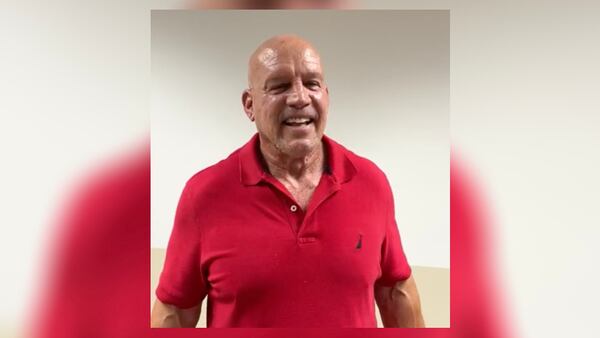 This is a screenshot of Mike Parrish speaking during the July 24 City Council work session in Hiawassee.