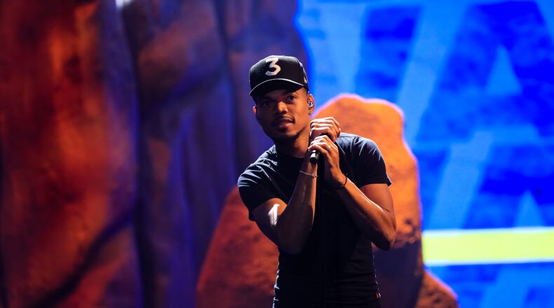 Chance The Rapper performs onstage at the BET Hip Hop Awards 2019 at Cobb Energy Center on Oct. 5, 2019 in Atlanta, Georgia. (Photo by Carmen Mandato/Getty Images)