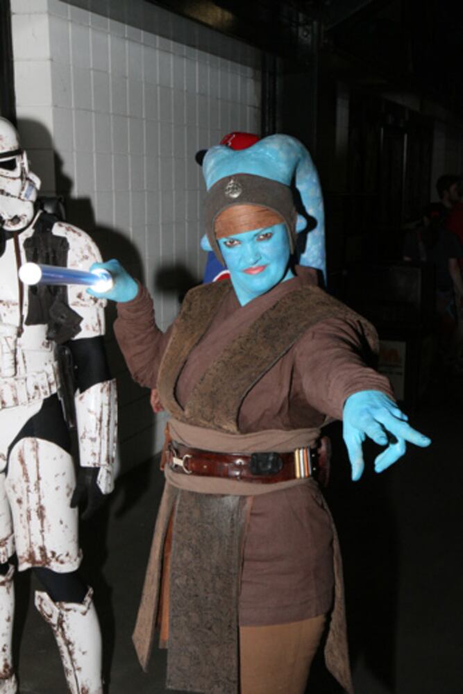 Star Wars night at Turner Field