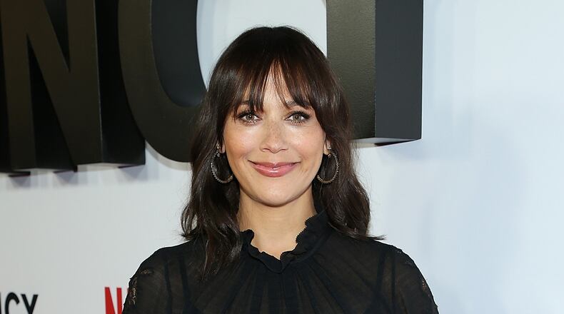 Reports say actress, producer and director Rashida Jones privately gave birth to a baby in August. (Photo by Phillip Faraone/Getty Images)