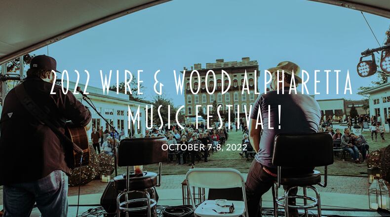 Alpharetta recently approved a contract  for the Wire & Wood Songwriters Festival. (Courtesy City of Alpharetta)
