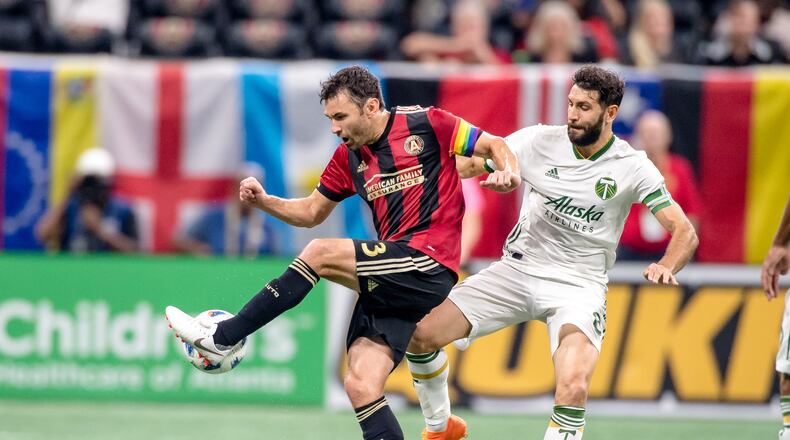 Atlanta United drew 1-1 with Portland on Sunday. (Atlanta United)