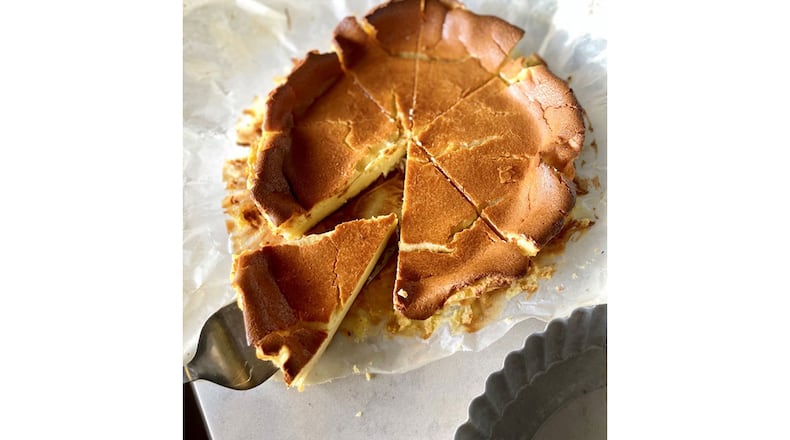 Basque Cheesecake
(Sarah Dodge for The Atlanta Journal-Constitution)