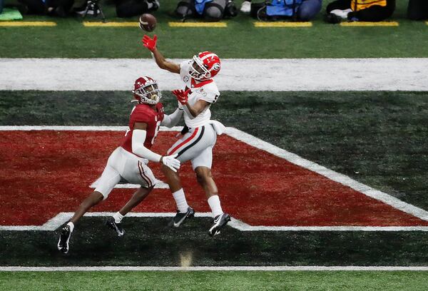 Georgia football-wide receivers-2022