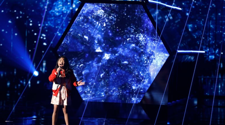 AMERICA'S GOT TALENT -- "Live Show 1" -- Pictured: Angelica Hale -- (Photo by: Trae Patton/NBC)