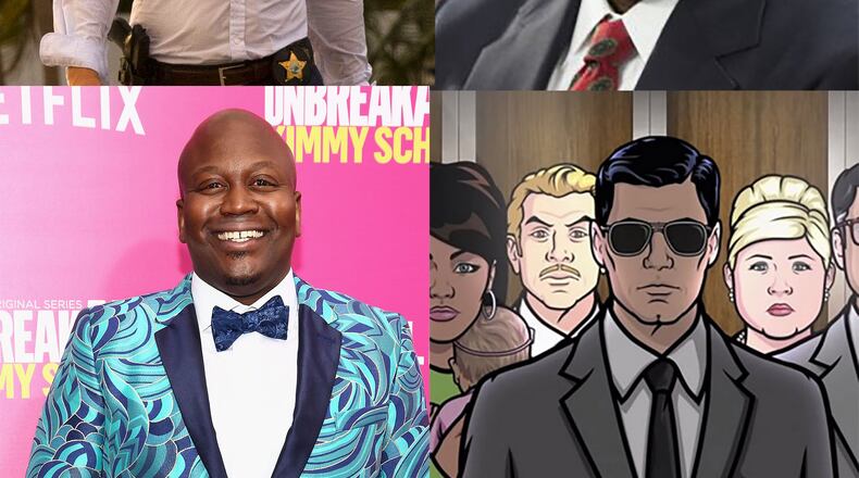 Among the Emmy nominees with Georgia ties include Kyle Chandler ("Bloodline"), HBO's "Confirmation" (shot in Atlanta), FX's "Archer" and Athens native Tituss Burgess ("Unbreakable Kimmy Schmidt") CREDIT: show publicity photos and Getty Images (Burgess)