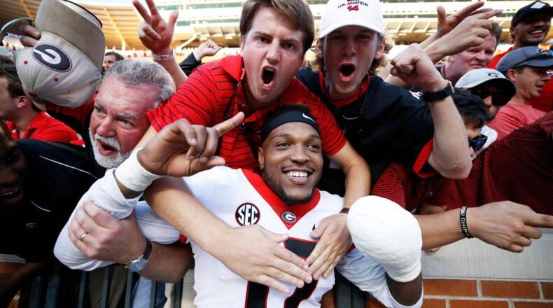 Georgia's Davin Bellamy said he wasn't bothered by the University of Central Florida's claim that they were national champions.