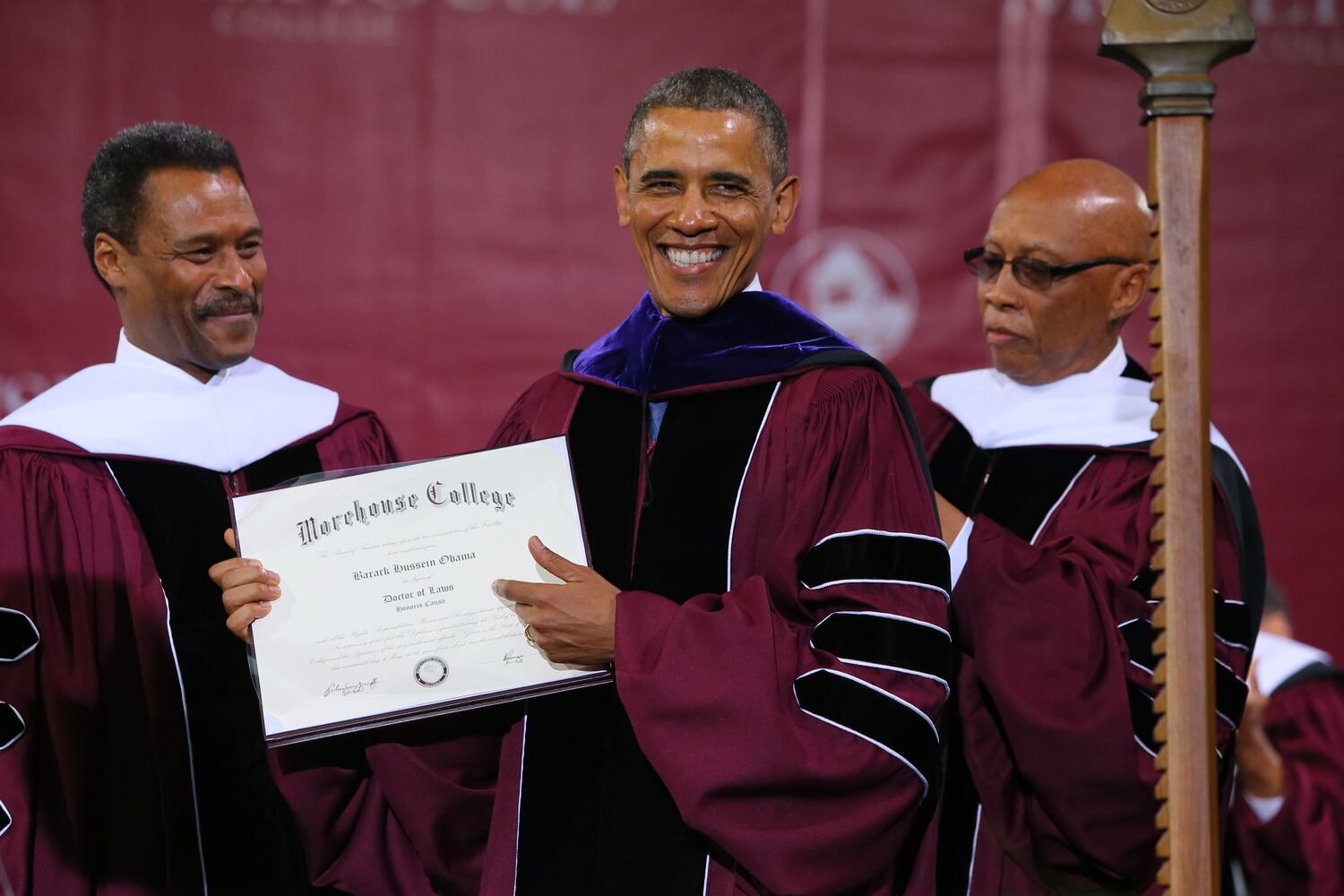 Morehouse College spring commencement, May 19, 2013
