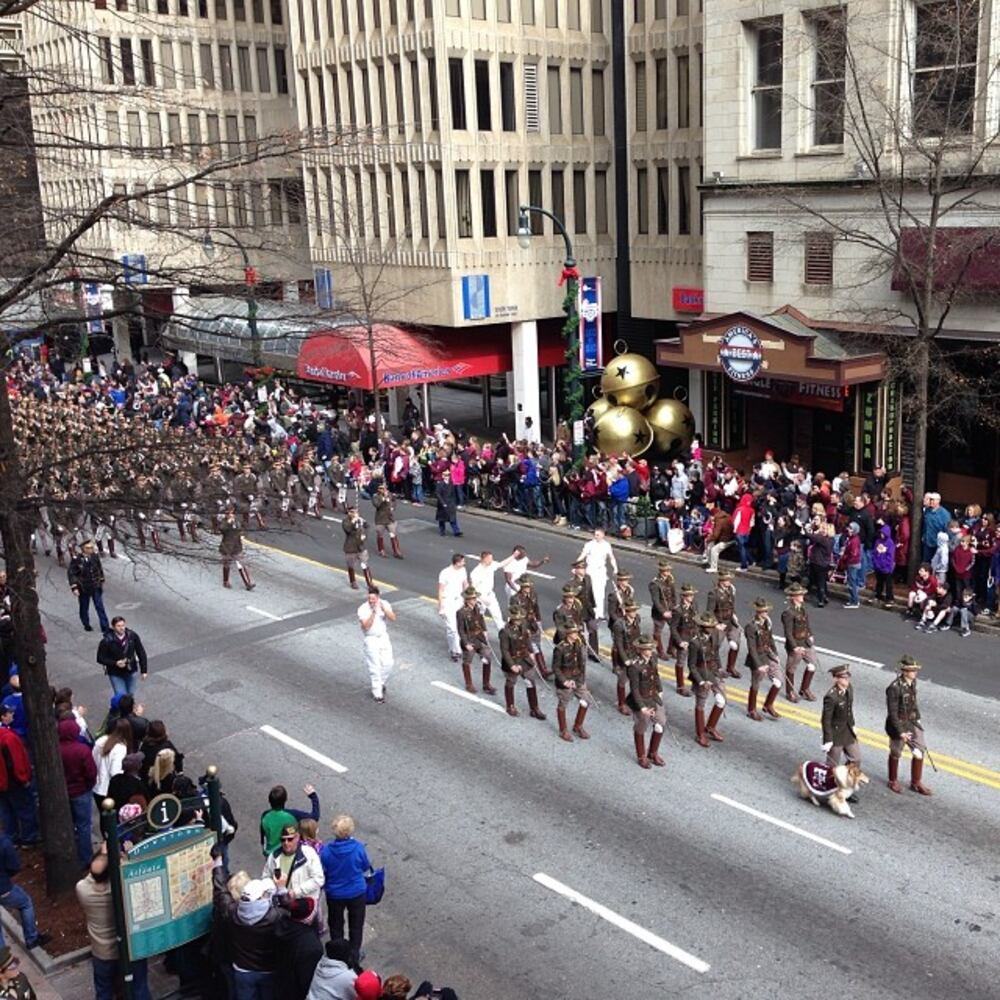Instagram photos from the Chick-fil-A Bowl Parade