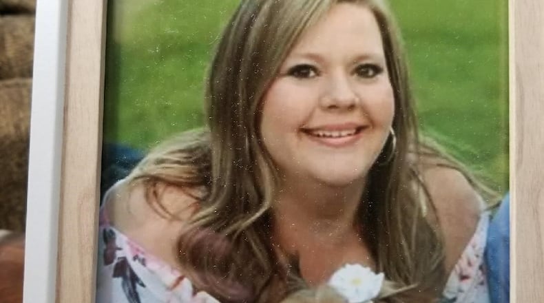 Emily Robinson Oglesby of Sardis, Georgia, died of COVID-19 on Aug. 1, 2021. Oglesby went to the Burke Medical Center in Waynesboro with her husband a few days before her death, fainting and frightened about her blood pressure. She was sent home with a prescription for ivermectin and for another drug. She died within days, her body filled with blood clots, according to her sister. Her husband died later, also of COVID-19. (Photo courtesy of Ginger Bridgers.)