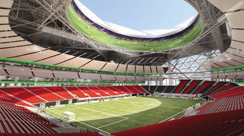 Atlanta MLS fans have pledged to purchase almost 14,500 season tickets when the franchise starts playing at the new Falcons stadium in 2017.