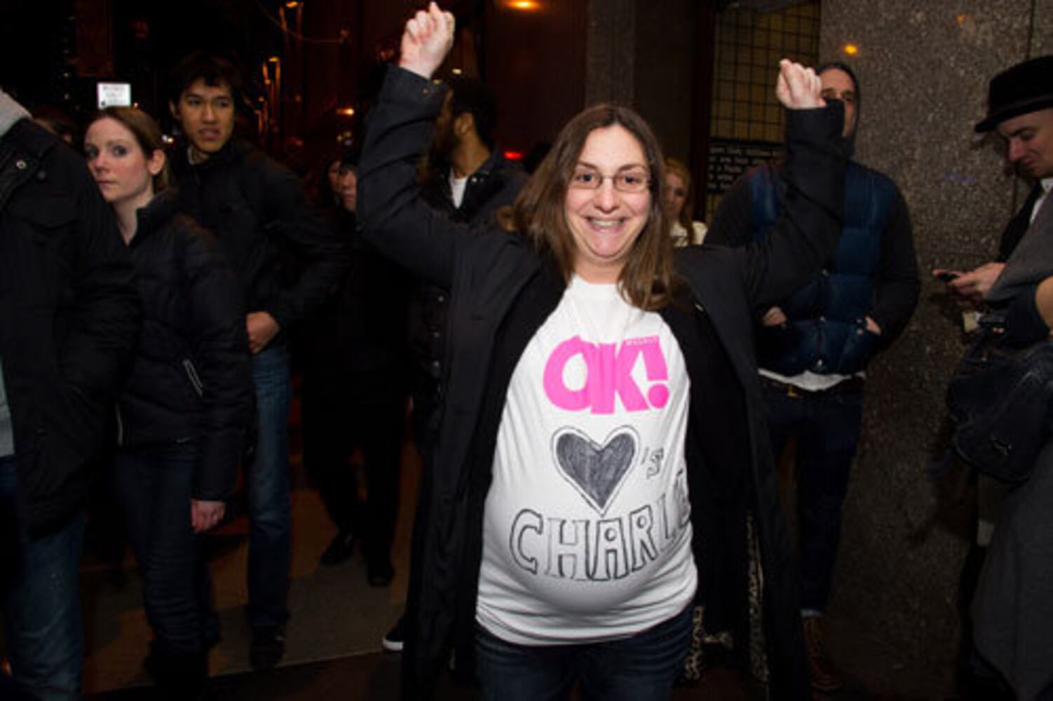 Charlie Sheen's 'Violent Torpedo of Truth' in N.Y.
