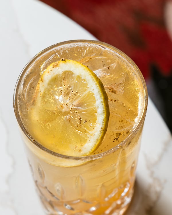 The Texas Tea is one of several Beyonce-inspired cocktails at Grand Hyatt Atlanta. (Courtesy of Grand Hyatt Atlanta)