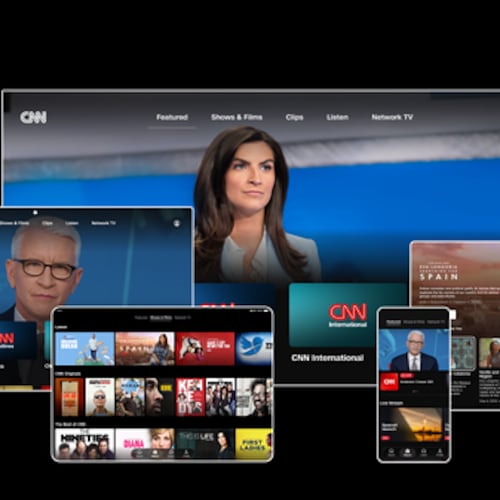 CNN All Access debuts as a way to watch the network's content, including the cable feed. Plenty of on-demand content is available as well, including 1,100 hours of unscripted content. (Courtesy of CNN)