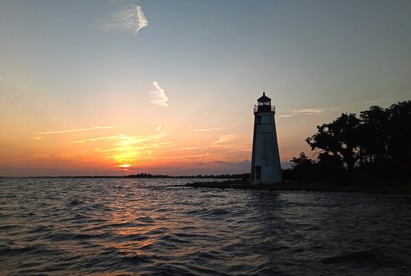 The Tchefuncte River Lighthouse is a popular spot on the Northshore for
viewing the sunset.
Courtesy of Blake Guthrie