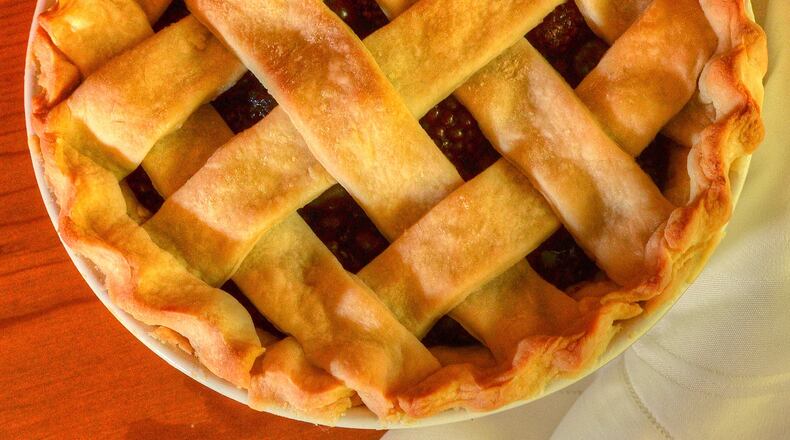 Deep Dish Berry Cobbler with Lattice Top. / (Photo Chris Hunt/Special) f