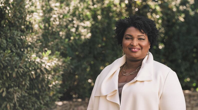 Stacey Abrams' new novel, "While Justice Sleeps," is the first of her nine novels that doesn't bear her pen name Selena Montgomery.
Courtesy of Kevin Lowery