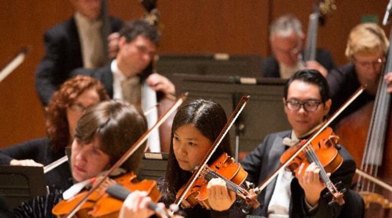 The Atlanta Symphony Orchestra in concert during the 2013-14 season. CONTRIBUTED BY ATLANTA SYMPHONY ORCHESTRA