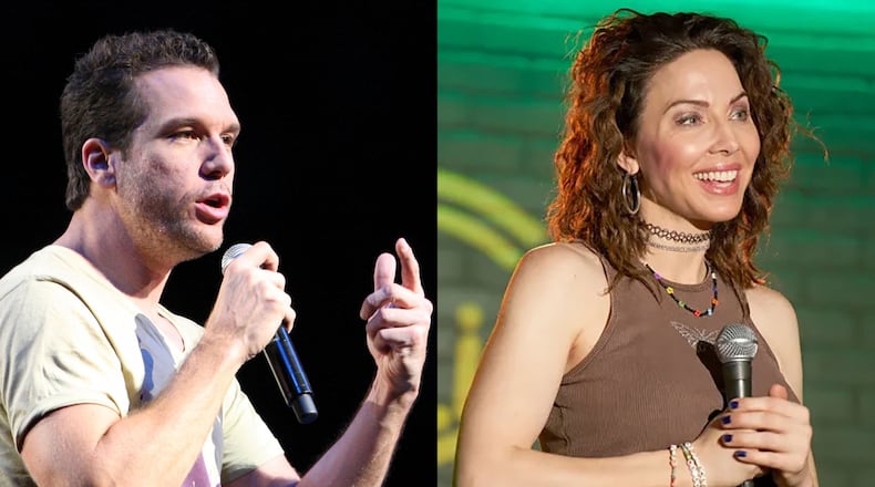 Stand-up comics Dane Cook and Whitney Cummings are both coming to headline shows in Atlanta this fall. ROBB COHEN/FOX
