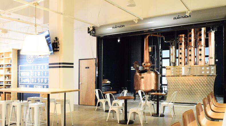 The interior of ASW Distillery at the Battery Atlanta. / Courtest of ASW Distillery