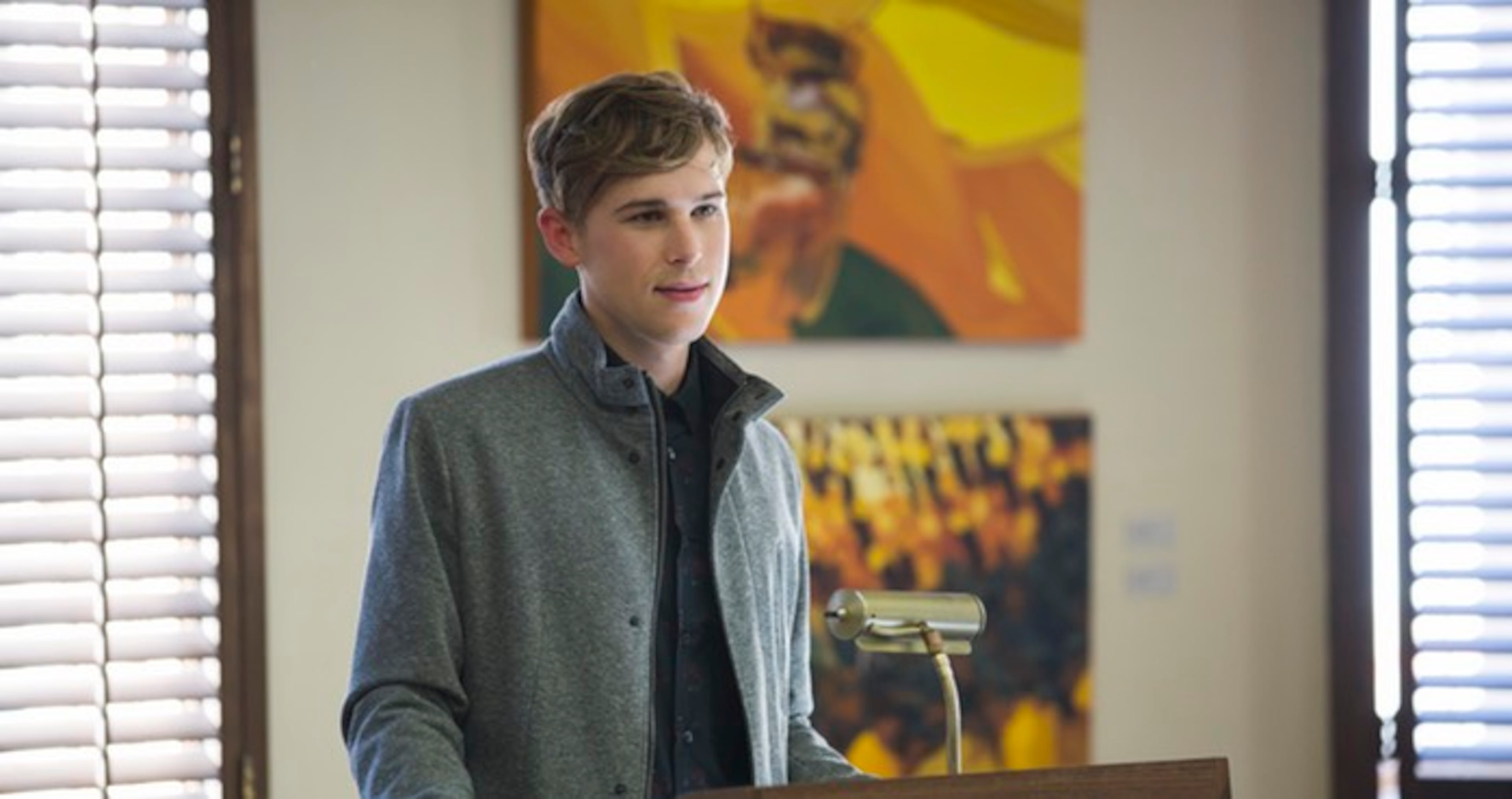 Atlanta actor Tommy Dorfman got her first big role portraying gay high school magazine editor Ryan in the Netflix hit “13 Reasons Why.” (Courtesy of Netflix)
