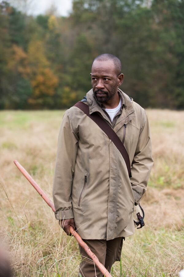 Lennie James as Morgan Jones - The Walking Dead _ Season 6, Episode 15 - Photo Credit: Gene Page/AMC