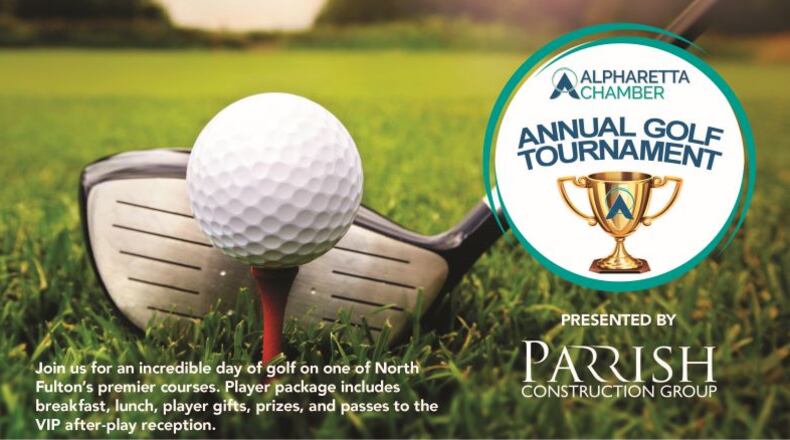 Early bird pricing for the Alpharetta Chamber annual golf tournament ends Aug. 1. (Courtesy Alpharetta Chamber)